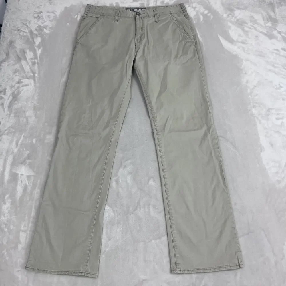 BKE Pants Mens 32R‎ Beige Jake Chino Straight Leg Workwear Preppy Casual